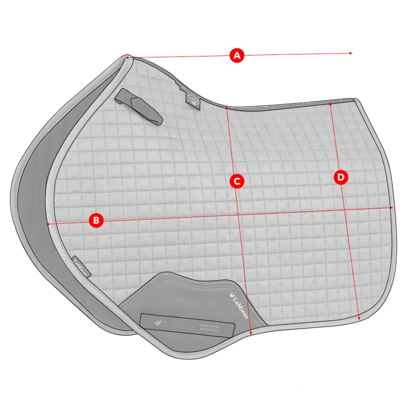 LeMieux Ultra Mesh CC Saddlecloth Guide